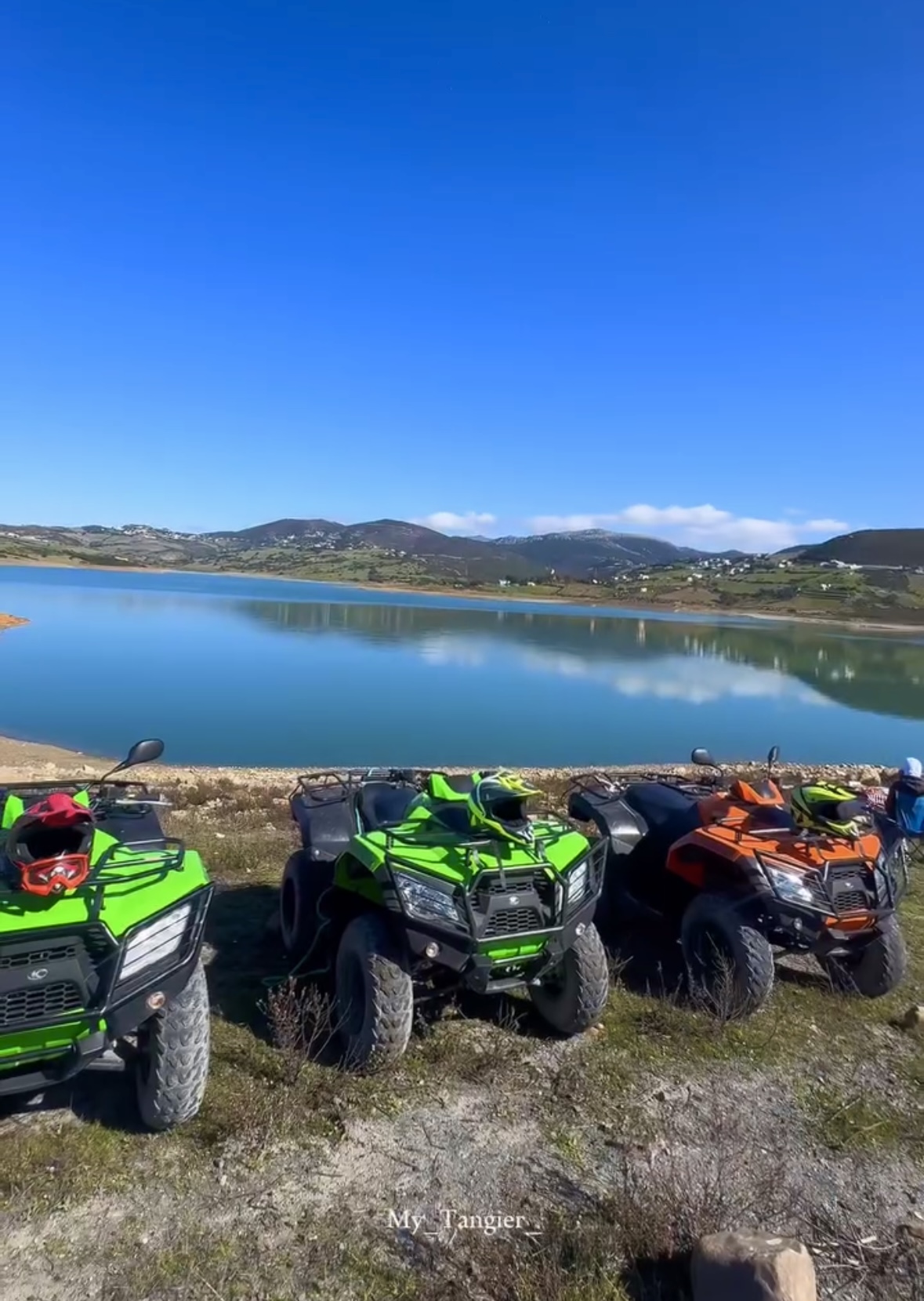 Circuit 3h en quad 550cc à Tanger